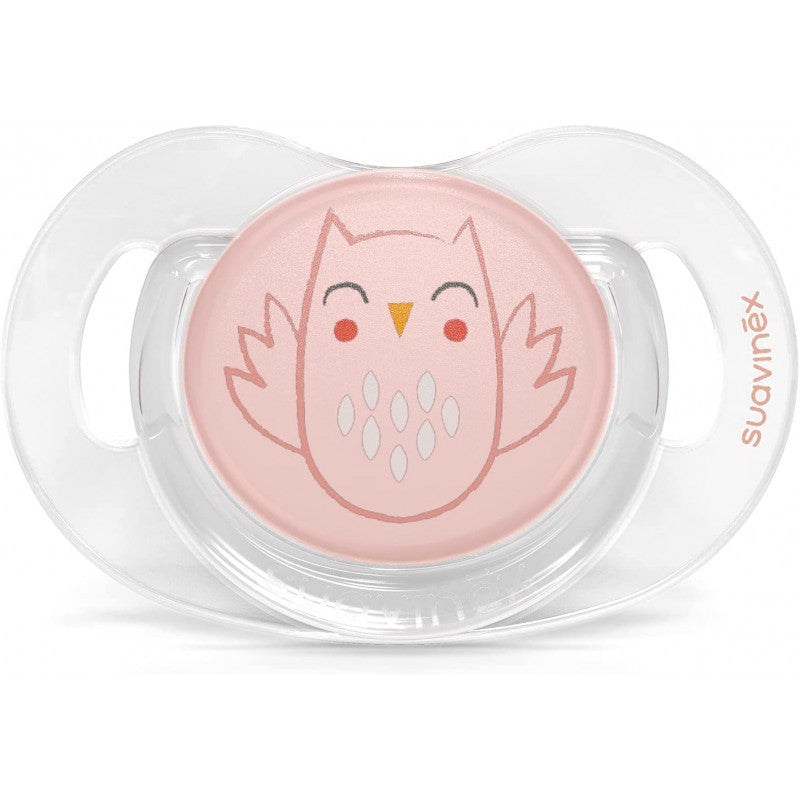Suavinex - Sucette Bonhomia 0/6 Mois - Rose