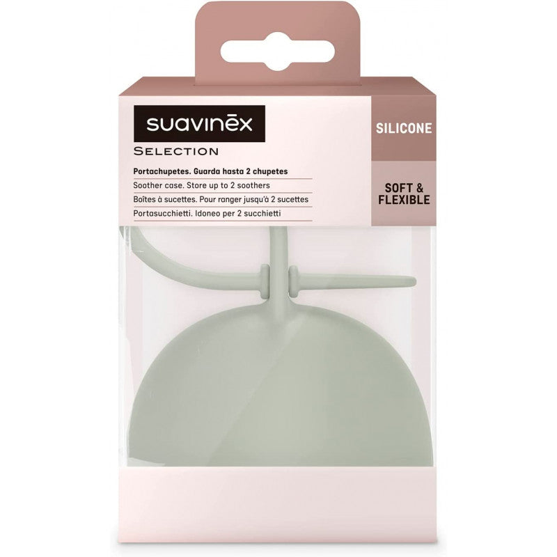Suavinex - Attache Sucette en Silicone Vert Lac