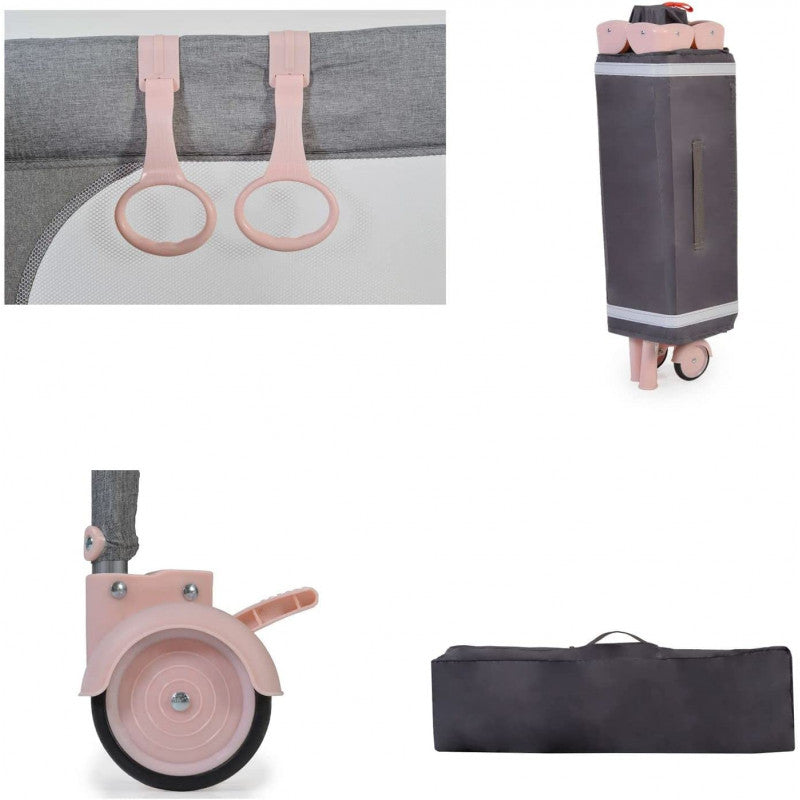 Lit parapluie Cangaroo Skyglow 2 - Pink - 5