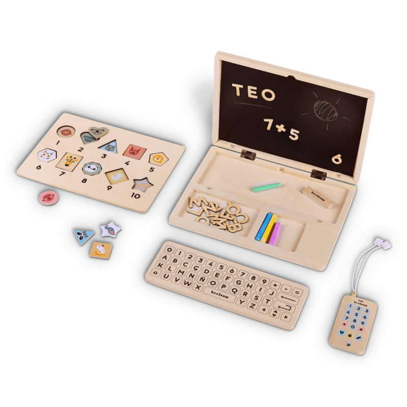 Kit de bureau en bois