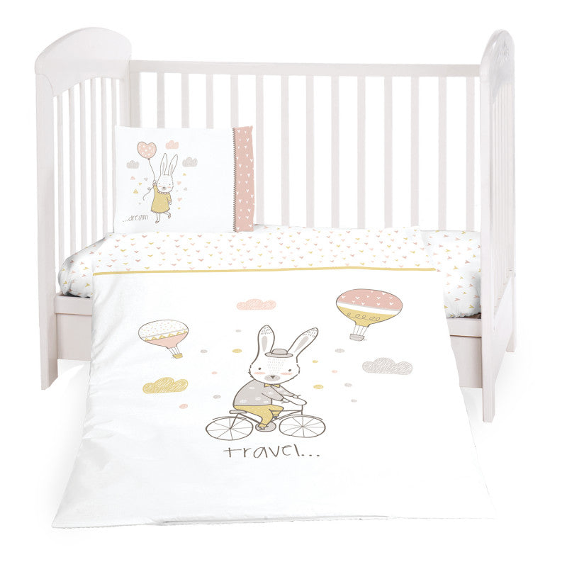 Housses de Couette et Tours de lit kikkaboo Rabbit