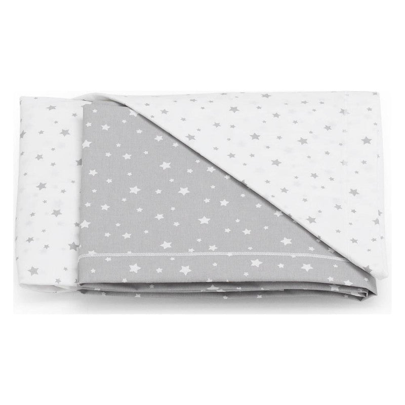 Ensemble de draps pour lit ItalBaby gris