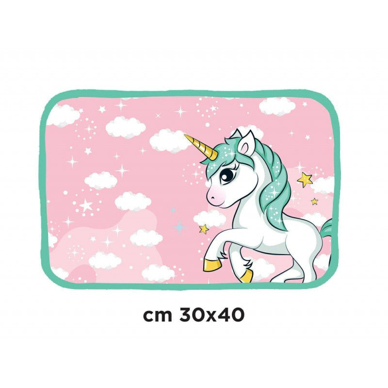 Set de Table en Tissu Américain - Licorne