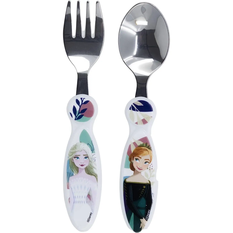 Coffret de 2 couverts Frozen Steel