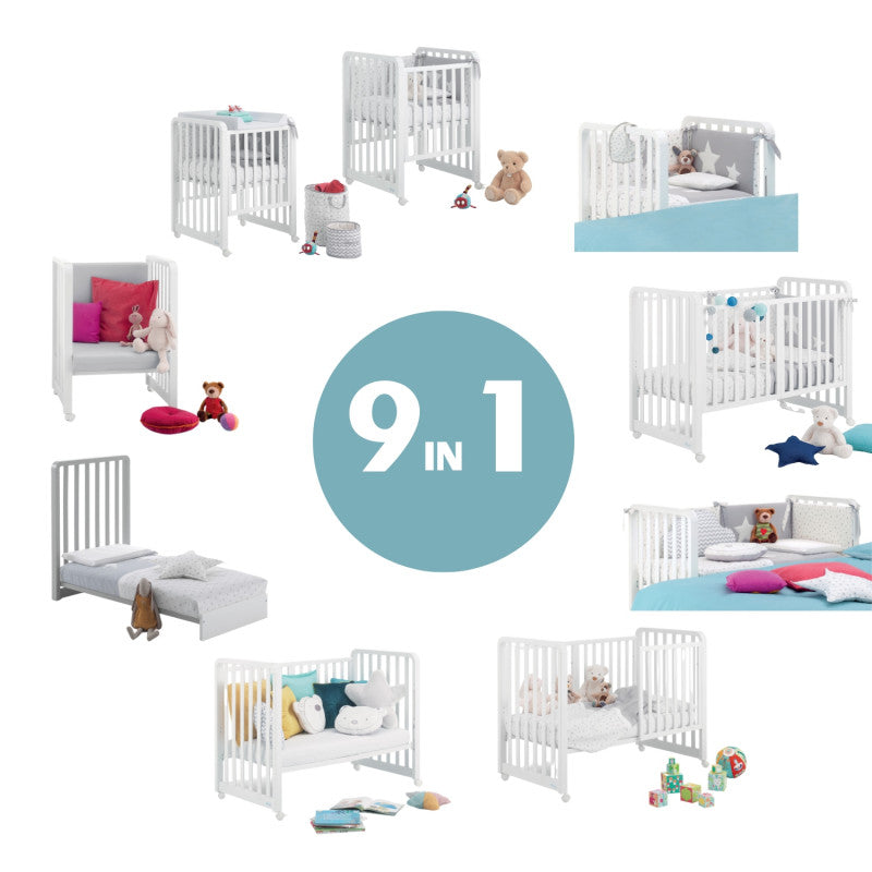 Lits bébé Azzurra Design Glam Avana - 3