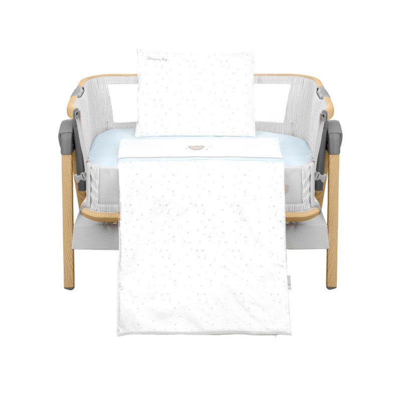 Ensemble textile pour lit de bébé 3 pièces - Dream Big Blue