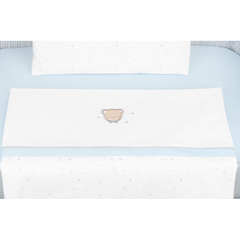Ensemble textile pour lit de bébé 3 pièces - Dream Big Blue