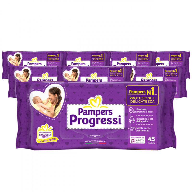 Lingettes Pampers Progressi Escort Pack