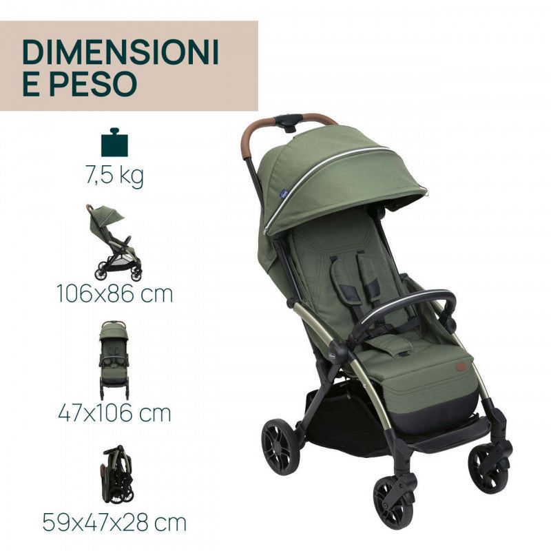 Poussettes Chicco GOODY XPLUS Twinkle Green