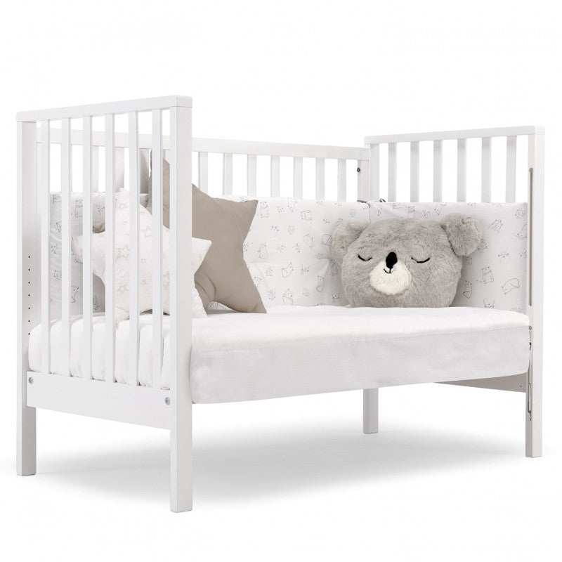 Lit Complet Erbesi Evolution - Blanc - Girafe - 5