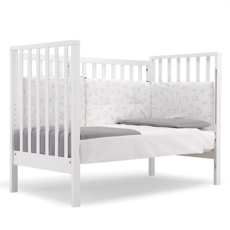 Lit Complet Erbesi Evolution - Blanc - Girafe - 7