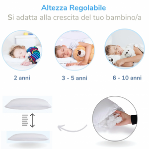 Oreiller enfant avec taies anti-étouffement - 6