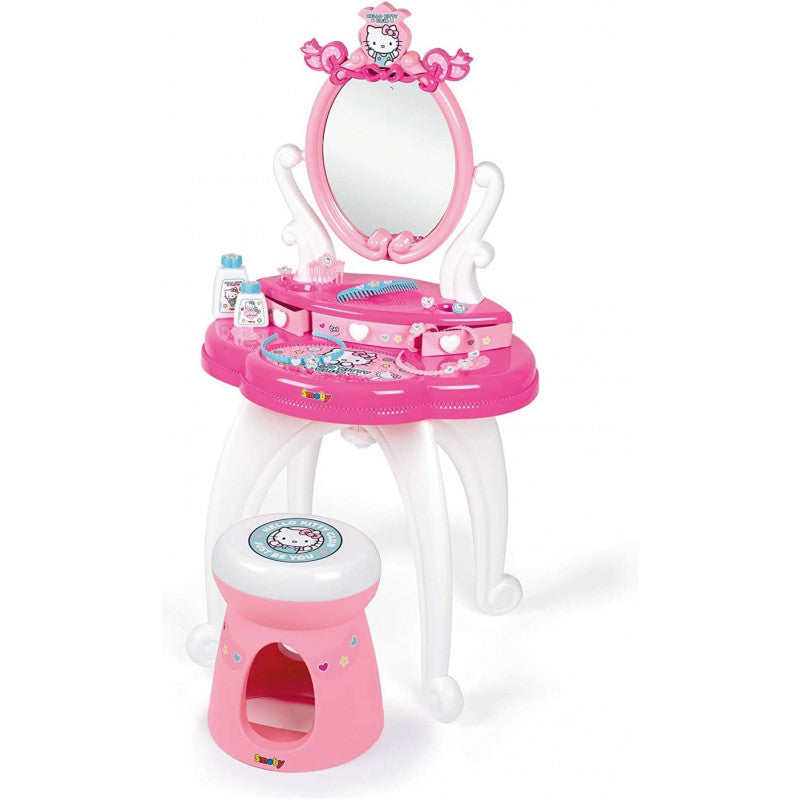 Miroir Hello Kitty avec tabouret et accessoires