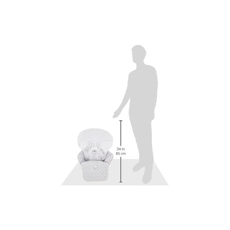 Baby Re High Chair Cover Light Blue