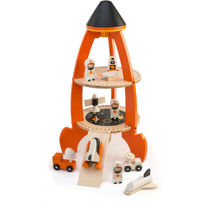 Wooden Cosmic Rockets Set
