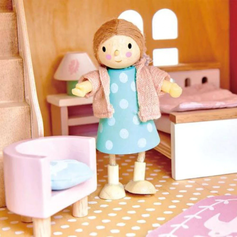 Ensemble de chambre de bébé pour maison de poupées