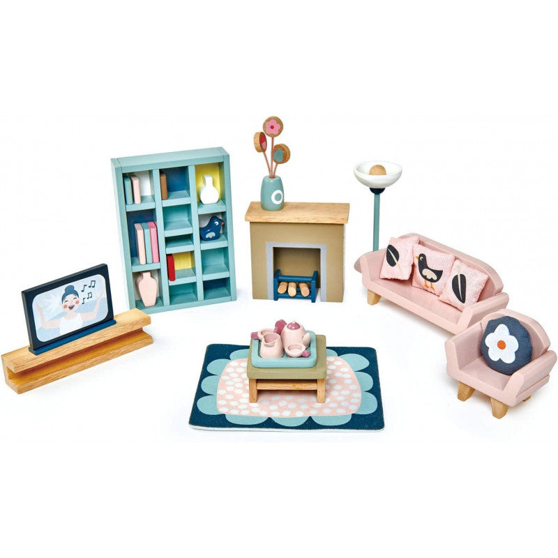Meubles de salon pour maison de poupée