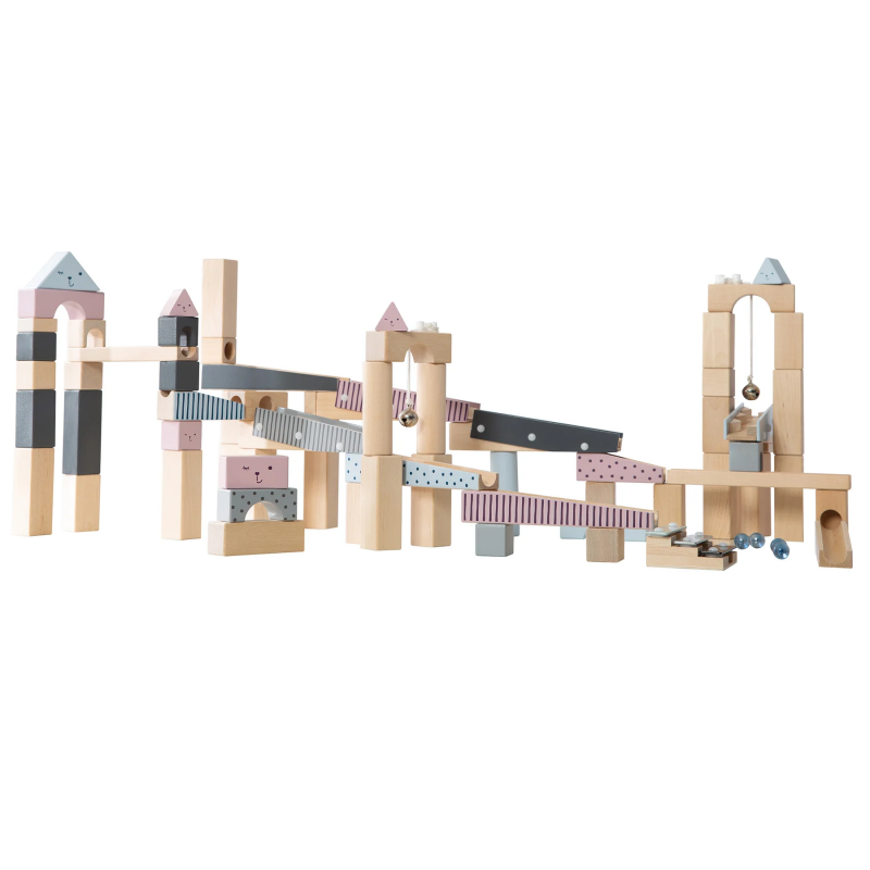 Piste en bois 100 pièces