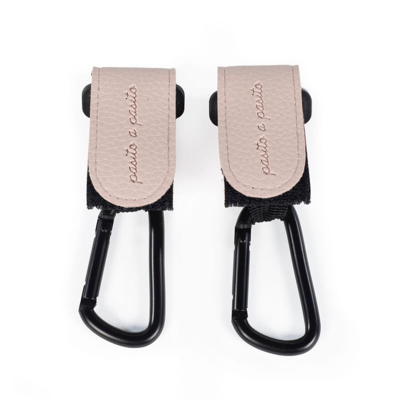 Lot de 2 crochets pour poussette - Pasito a Pasito Icon Rose
