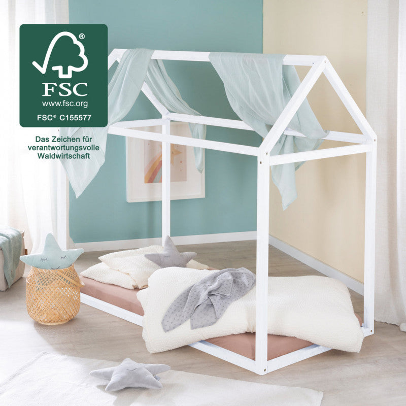 Lit Montessori - Maison Blanche - 4