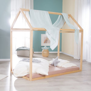 Lit Montessori - Maison en bambou - 4