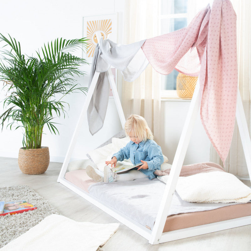 Lit Tipi Montessori Blanc - 2