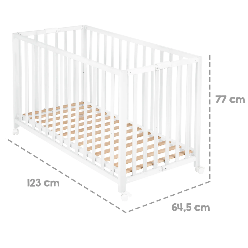 Lit pliant Fold Up - Blanc - 7