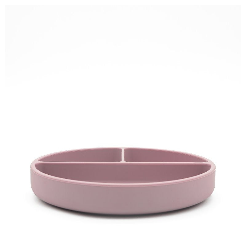 Assiette avec ventouse en silicone