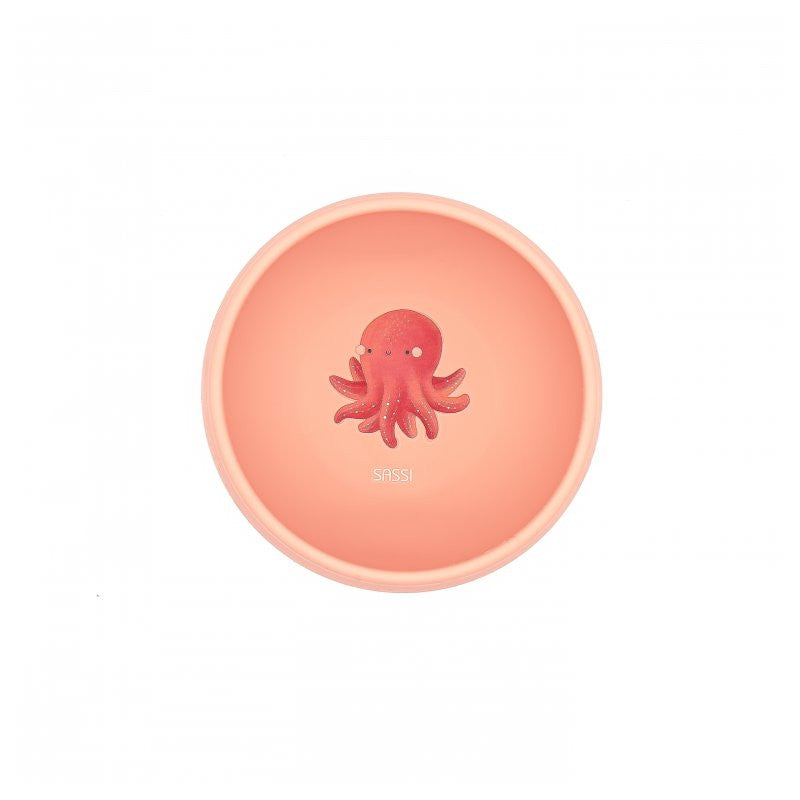 Bol à ventouse en silicone Slurpy Octopus