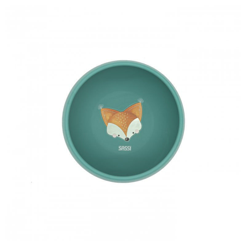 Bol avec ventouse en Silicone Crunchy Fox