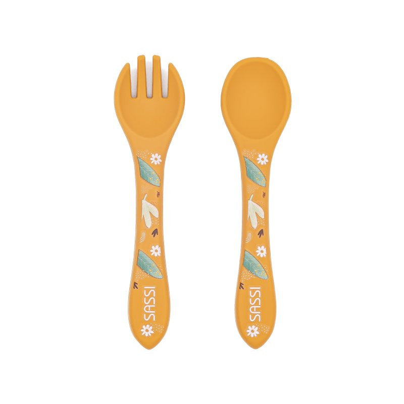 Couverts en silicone Leone Chompy