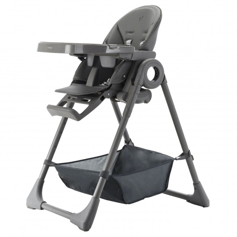 Chaise Haute Yuno Noire - Graphite