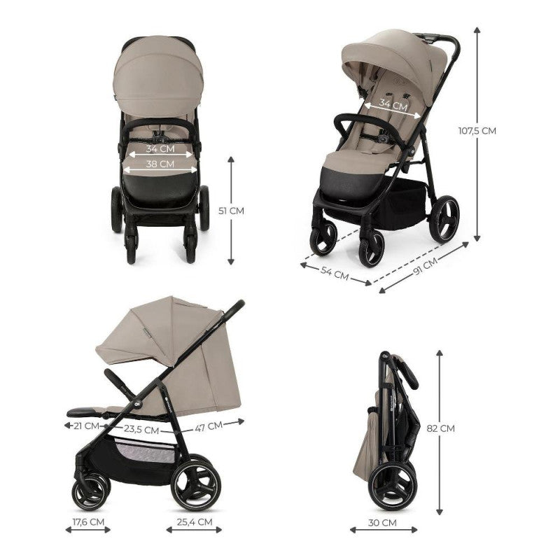 Poussette Kinderkraft Trig Beige