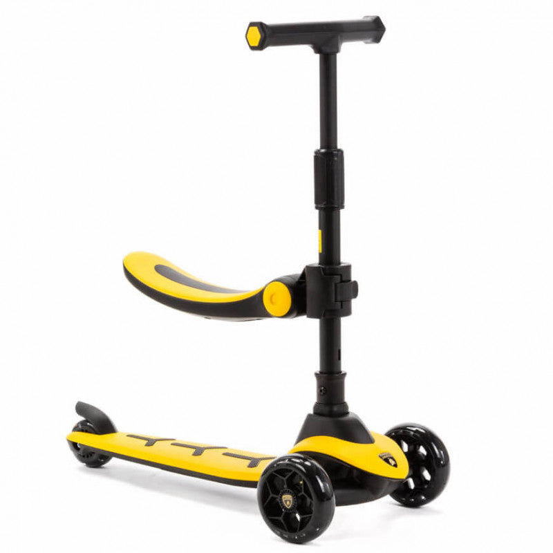Lamborghini Scooter 2 en 1 - Jaune