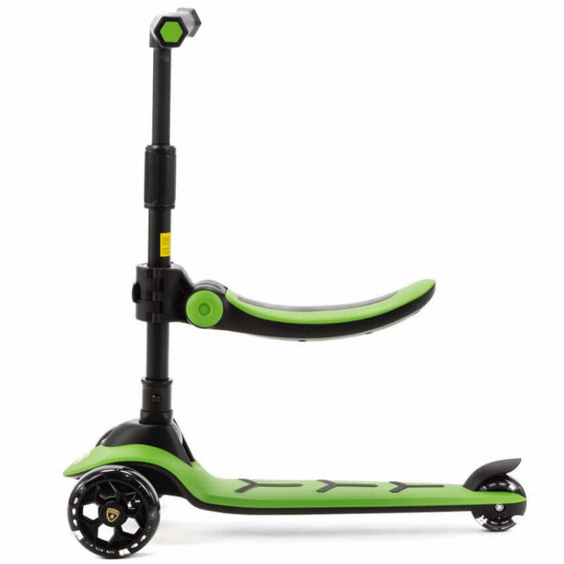 Lamborghini Scooter 2 en 1 - Vert