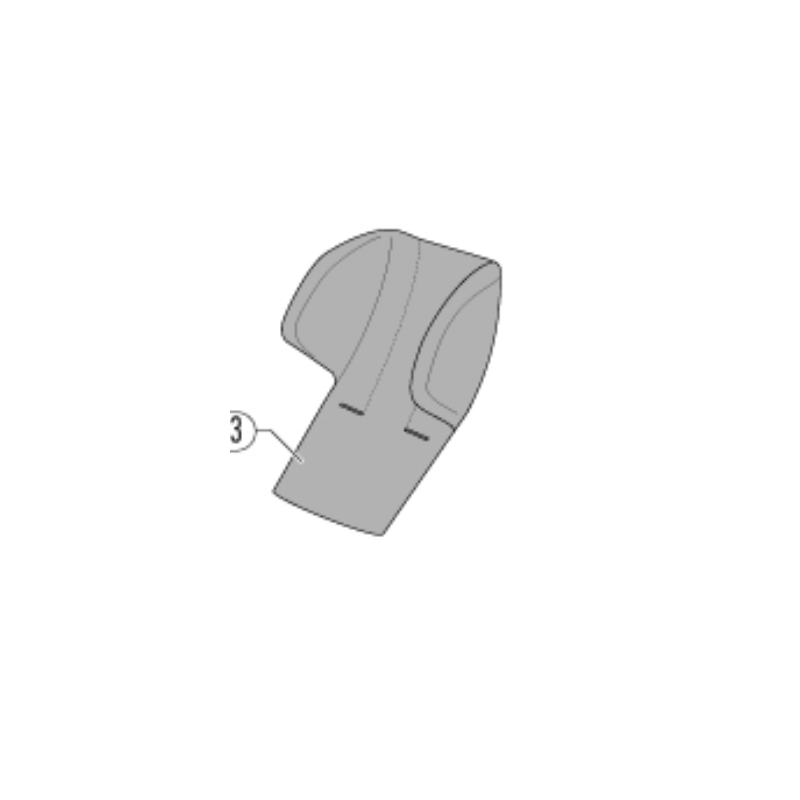 copy of Remplacement de la tête du siège d'auto inclinable pour bébé Darwin - Gris velours