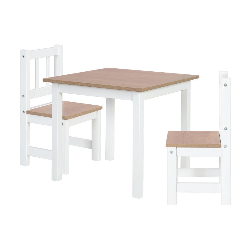 Ensemble table et 2 chaises Woody