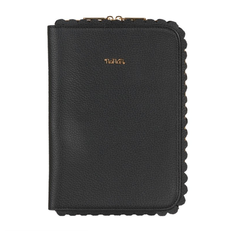 Porte-documents Nanan Ecopelle noir