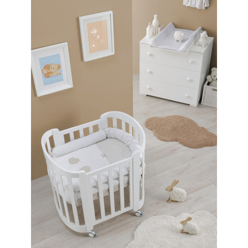 Lits bébé Erbesi Sweet- Grigio - 5