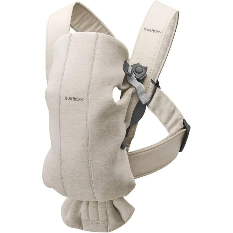 Porte-bébés et sacs BabyBjorn Mini Mesh 3D Light Beigie