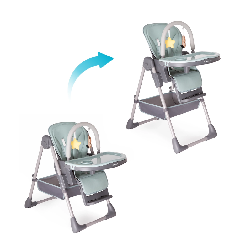 Chaises hautes Kidnort Jordgubbe Verde