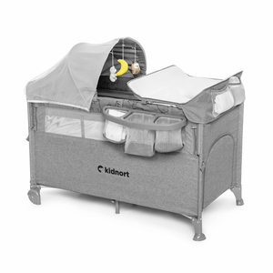Lit parapluie Kidnort Stugan Light Grey