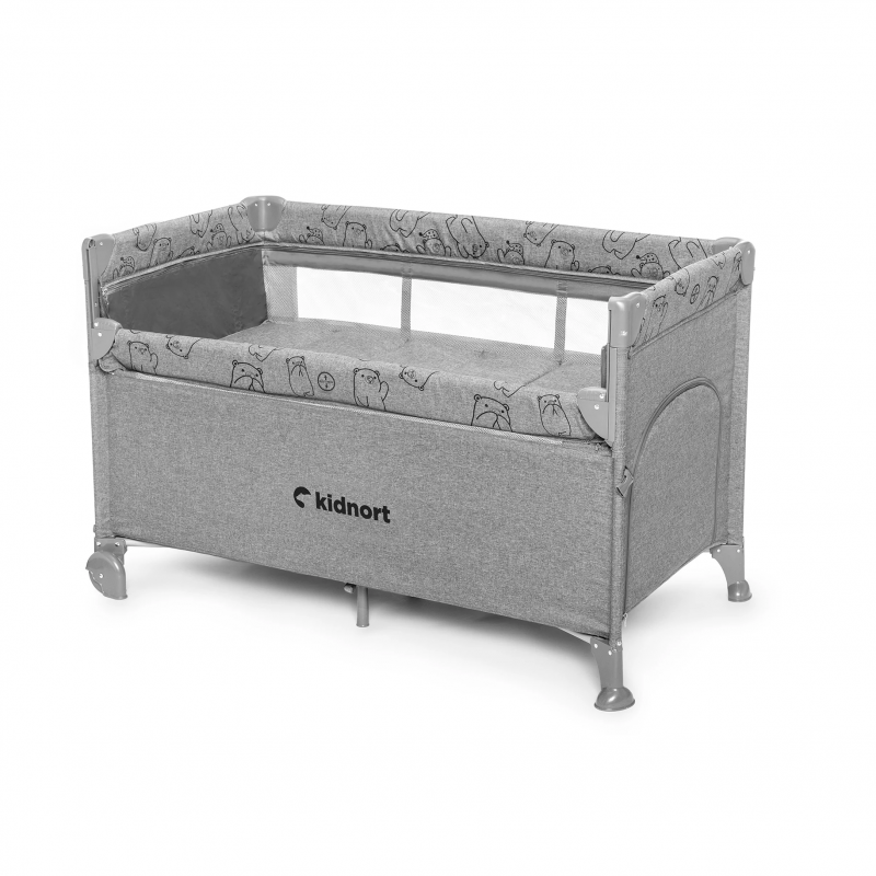 Lit parapluie Kidnort Stugan Light Grey - 8