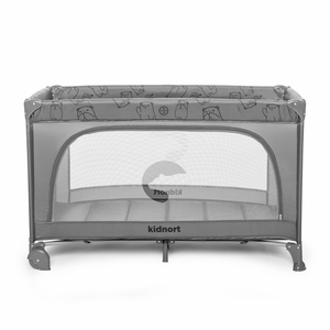 Lit parapluie Kidnort Grotta Light Grey - 2