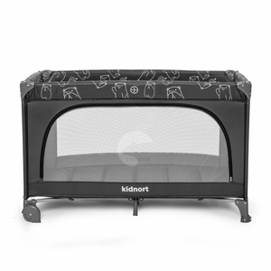 Lit parapluie Kidnort Grotta Grey