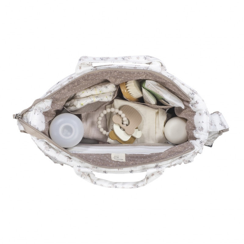 Borsa Fasciatoio Botton Fiori Walking Mum