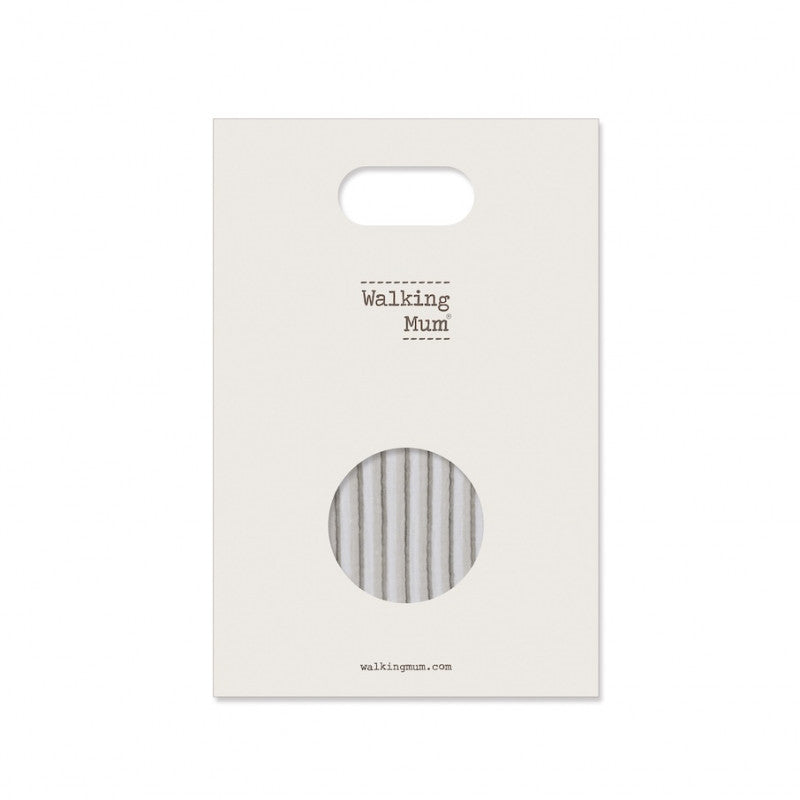 Muslin Button Stripes Walking Mum