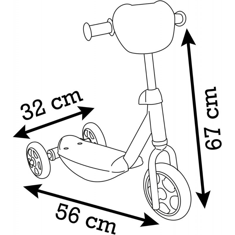 copy of Patinette 3 Roues Minnie Disney