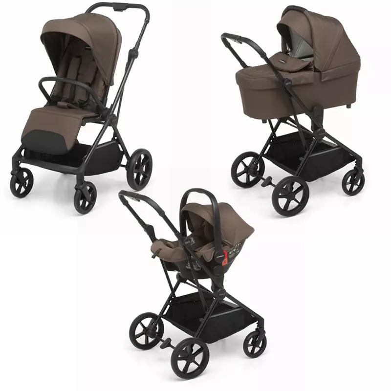 Poussettes Trios Foppapedretti Spritz I-size - Cacao