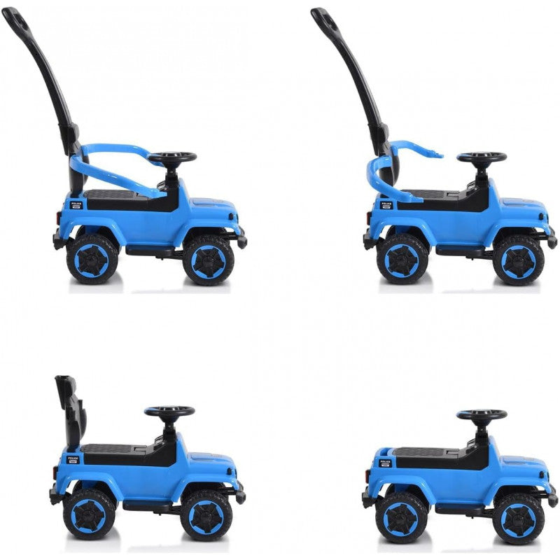 Voiture à enfourcher 4 en 1 Bleu